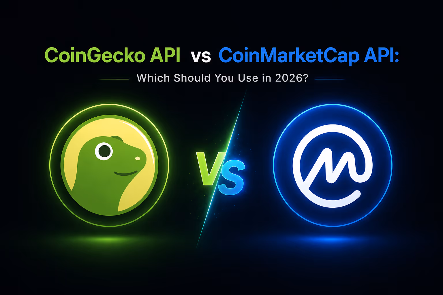 CoinGecko API vs CoinMarketCap API: Which Should You Use in 2026?